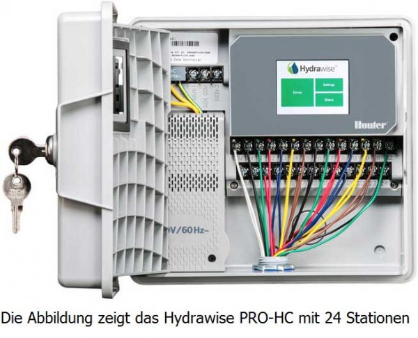 Hydrawise Hunter PHC-601 | WLAN Steuergerät für die automatische