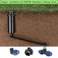 PP Übergangswinkel 90° mit 3/4 Zoll Innengewinde, PP Winkel für PE